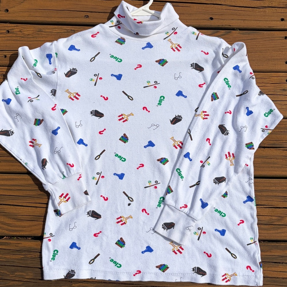 Vintage Eagle's Eye Clue Turtleneck